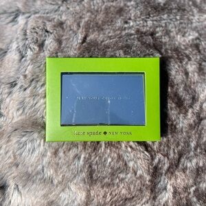 New in box Kate Spade Business Card Holder “PLAY YOUR CARDS RIGHT”
